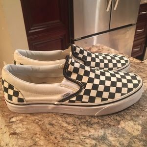 Vans Checkered Slip-ons